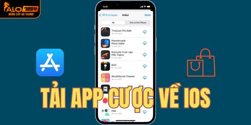 Tải app qua hệ điều hành IOS nhanh chóng